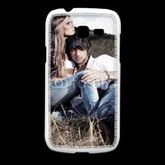 Coque Samsung Galaxy Fresh Hippie amoureux et tranquile