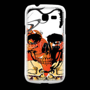 Coque Samsung Galaxy Fresh Design Tête de mort