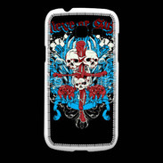 Coque Samsung Galaxy Fresh Tête de Mort Believe or Suffer