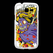 Coque Samsung Galaxy Fresh Tête de Mort Samouraï