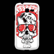 Coque Samsung Galaxy Fresh Tête de Mort Bug Addicted