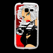 Coque Samsung Galaxy Fresh Femme blonde tueuse 50