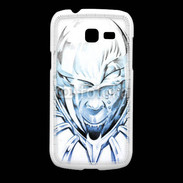 Coque Samsung Galaxy Fresh Monstre en dessin bleu