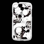 Coque Samsung Galaxy Fresh Fond Tête de mort 1500