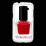 Coque Samsung Galaxy Fresh Vernis rouge esthéticienne