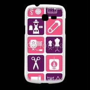 Coque Samsung Galaxy Fresh Fond symboles couturière