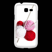 Coque Samsung Galaxy Fresh Tricot et couture