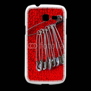 Coque Samsung Galaxy Fresh Épingles à nourrice couture 