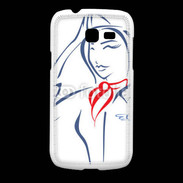 Coque Samsung Galaxy Fresh Hôtesse de l'air 4