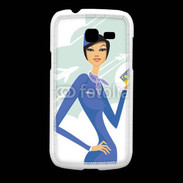 Coque Samsung Galaxy Fresh Hôtesse de l'air 8