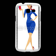 Coque Samsung Galaxy Fresh Hôtesse de l'air 9