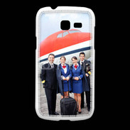 Coque Samsung Galaxy Fresh Commandant de bord et hôtesse de l'air 3