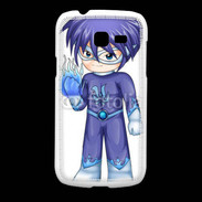 Coque Samsung Galaxy Fresh Chibi style illustration of a superhero
