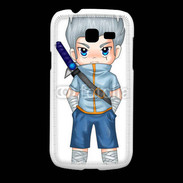Coque Samsung Galaxy Fresh Chibi style illustration of a superhero 2