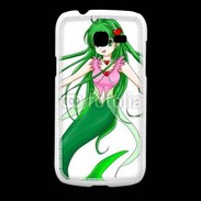 Coque Samsung Galaxy Fresh Fille manga verte