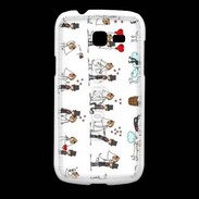 Coque Samsung Galaxy Fresh Bande dessinée de mariés