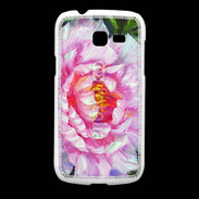 Coque Samsung Galaxy Fresh Fleur en peinture