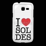 Coque Samsung Galaxy Fresh J'aime les soldes