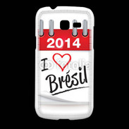 Coque Samsung Galaxy Fresh I love Bresil 2014