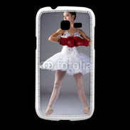 Coque Samsung Galaxy Fresh Danseuse classique avec gants de boxe