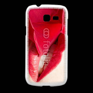 Coque Samsung Galaxy Fresh Rose et bouche