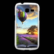 Coque Samsung Galaxy Fresh Montgolfière et lavande 