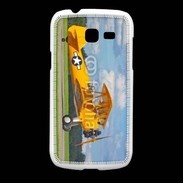 Coque Samsung Galaxy Fresh Avio Biplan jaune