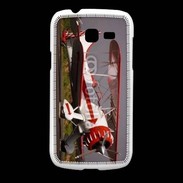 Coque Samsung Galaxy Fresh Biplan blanc et rouge