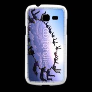 Coque Samsung Galaxy Fresh Formation en cercle de parachutistes