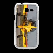 Coque Samsung Galaxy Fresh Cap 10 jaune sur taxiway