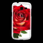Coque Samsung Galaxy Fresh Rose rouge