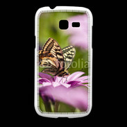 Coque Samsung Galaxy Fresh Fleur et papillon