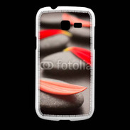 Coque Samsung Galaxy Fresh Galet et pétales