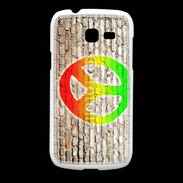 Coque Samsung Galaxy Fresh Peace and love graffiti