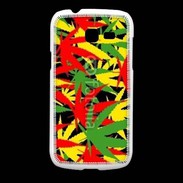 Coque Samsung Galaxy Fresh Fond de cannabis coloré