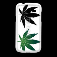 Coque Samsung Galaxy Fresh Double feuilles de cannabis