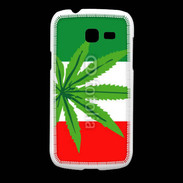 Coque Samsung Galaxy Fresh Drapeau italien cannabis