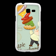 Coque Samsung Galaxy Fresh Hamburger vintage