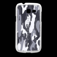 Coque Samsung Galaxy Fresh Camouflage gris et blanc