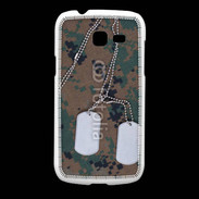 Coque Samsung Galaxy Fresh plaque d'identité soldat américain
