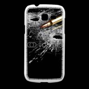 Coque Samsung Galaxy Fresh Impacte de balle dans une vitre