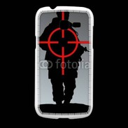 Coque Samsung Galaxy Fresh Soldat dans la ligne de mire