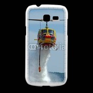 Coque Samsung Galaxy Fresh Hélicoptère bombardier d'eau