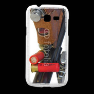 Coque Samsung Galaxy Fresh Fusil de chasse et couteau