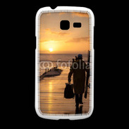 Coque Samsung Galaxy Fresh Pécheur au levé du soleil