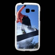 Coque Samsung Galaxy Fresh Saut en Snowboard