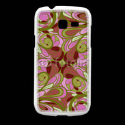 Coque Samsung Galaxy Fresh Ensemble floral Vert et rose