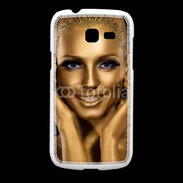 Coque Samsung Galaxy Fresh Femme couleur or