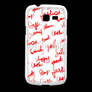 Coque Samsung Galaxy Fresh Fashion mots