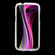 Coque Samsung Galaxy Fresh Abstract multicolor sur fond noir